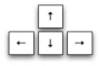 arrow keys